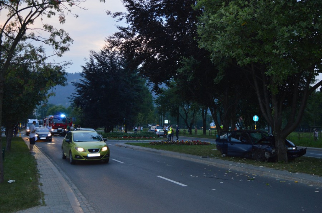 Kierowcy byli trzeźwi. Jeden z nich za późno zaczął zawracać