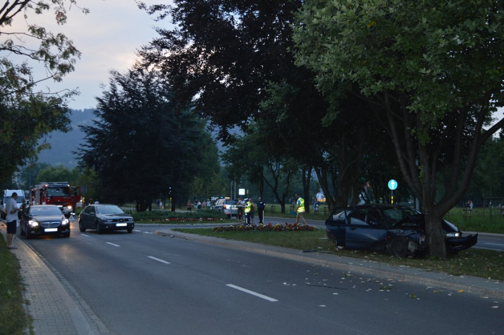 Kierowcy byli trzeźwi. Jeden z nich za późno zaczął zawracać