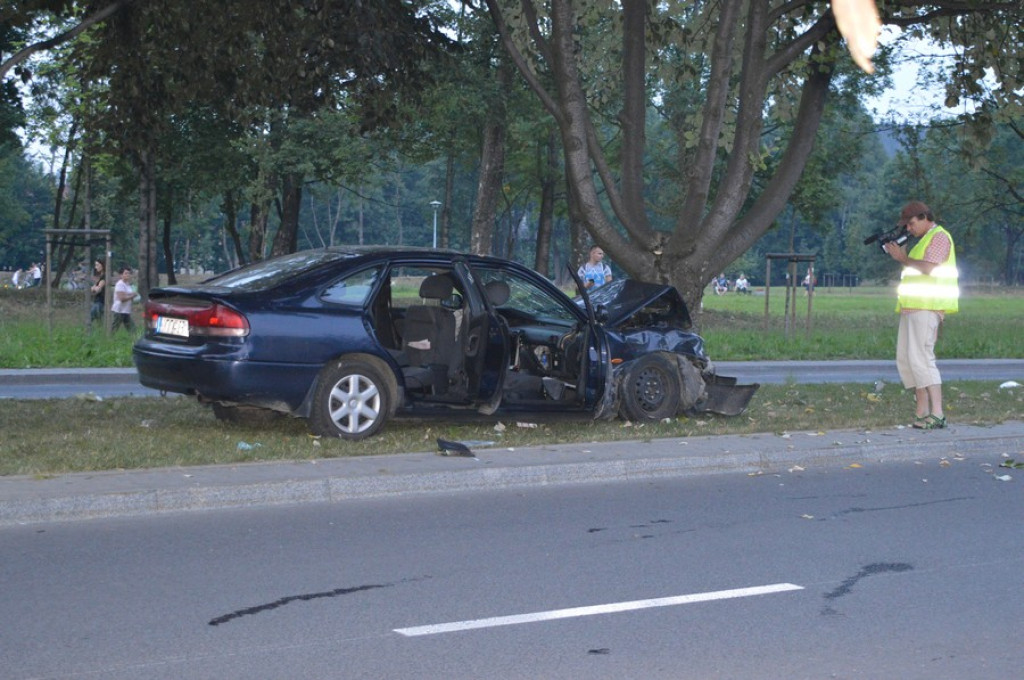 Kierowcy byli trzeźwi. Jeden z nich za późno zaczął zawracać