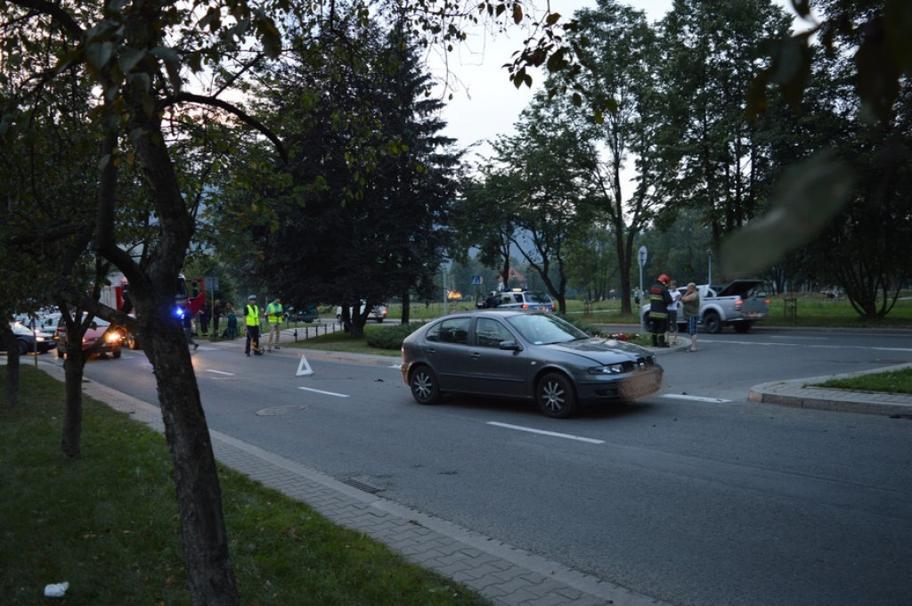 Kierowcy byli trzeźwi. Jeden z nich za późno zaczął zawracać
