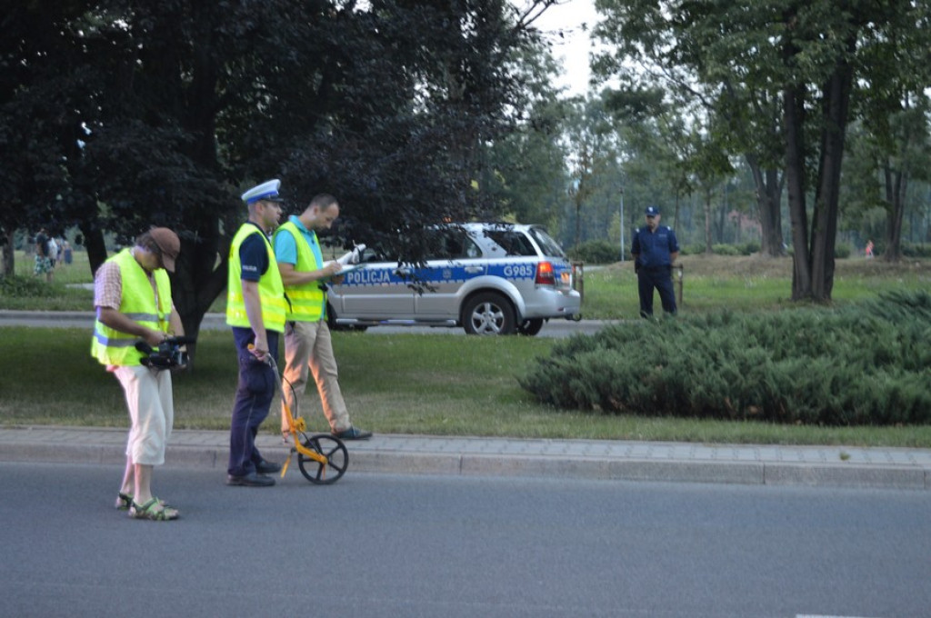 Kierowcy byli trzeźwi. Jeden z nich za późno zaczął zawracać
