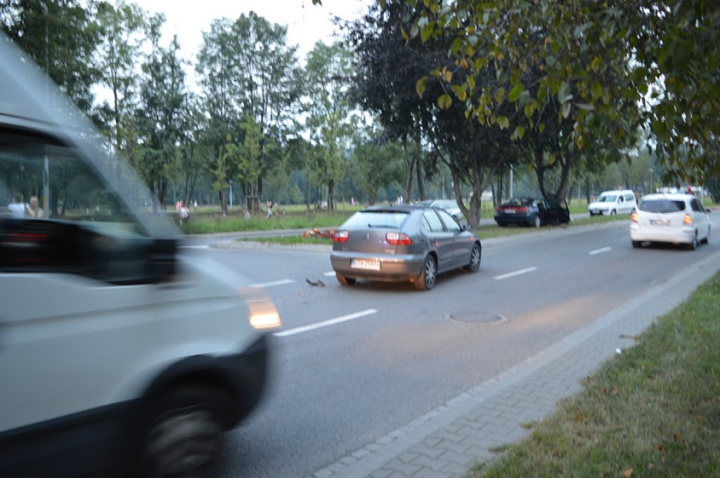 Kierowcy byli trzeźwi. Jeden z nich za późno zaczął zawracać