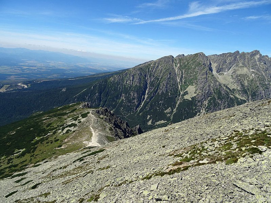 Niecodzienny widok na Tatry Wysokie