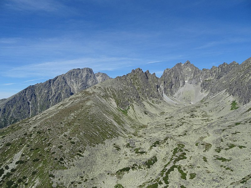 Niecodzienny widok na Tatry Wysokie