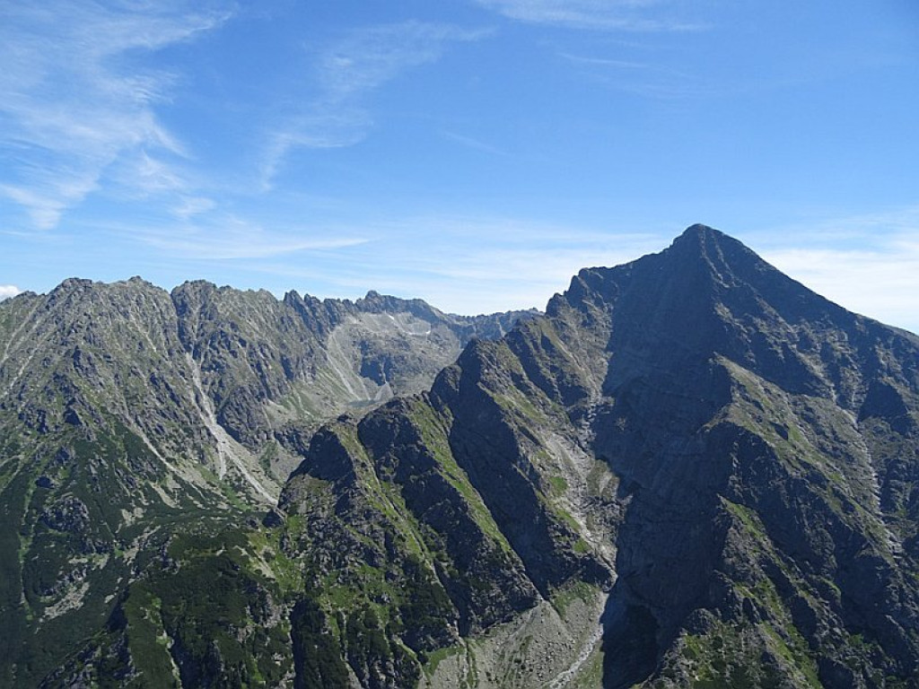 Niecodzienny widok na Tatry Wysokie