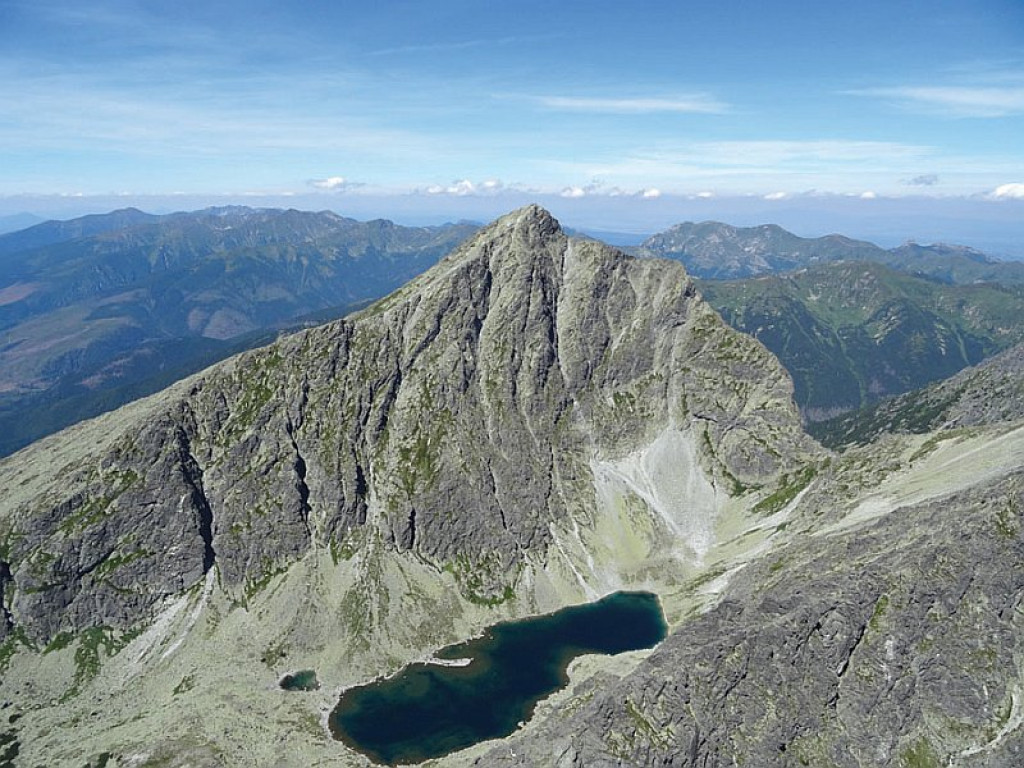 Niecodzienny widok na Tatry Wysokie