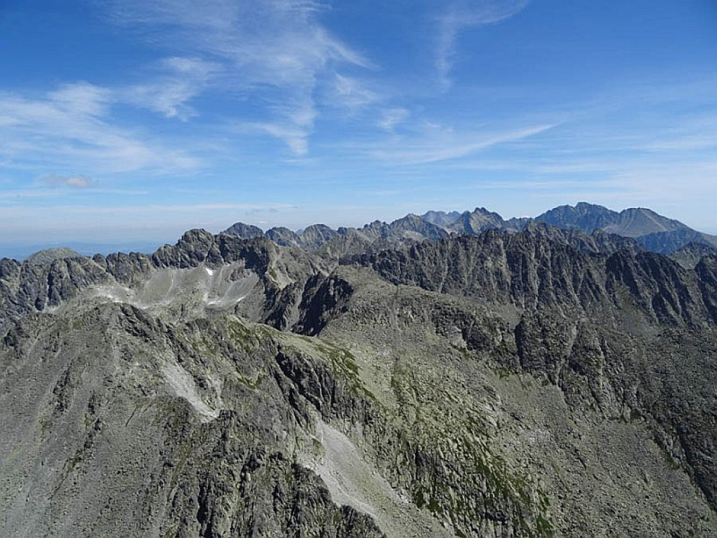 Niecodzienny widok na Tatry Wysokie