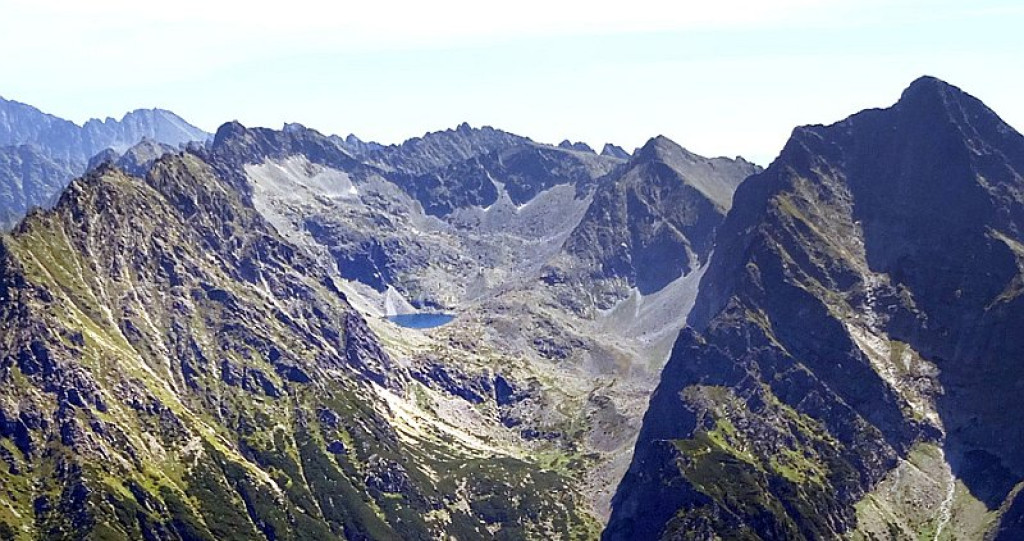 Niecodzienny widok na Tatry Wysokie