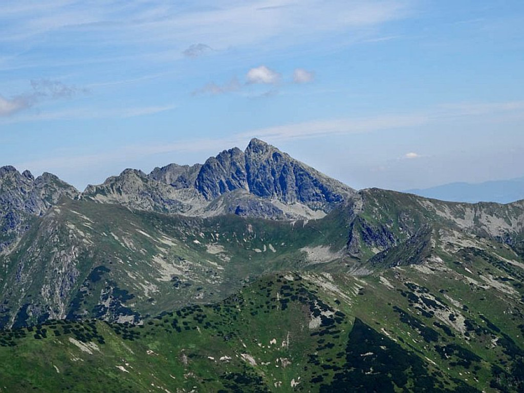 Niecodzienny widok na Tatry Wysokie