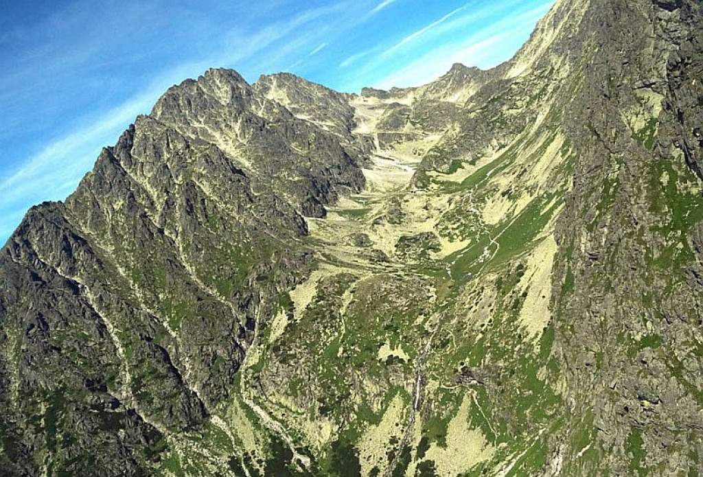 Niecodzienny widok na Tatry Wysokie