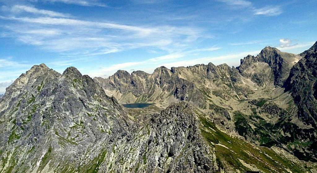 Niecodzienny widok na Tatry Wysokie