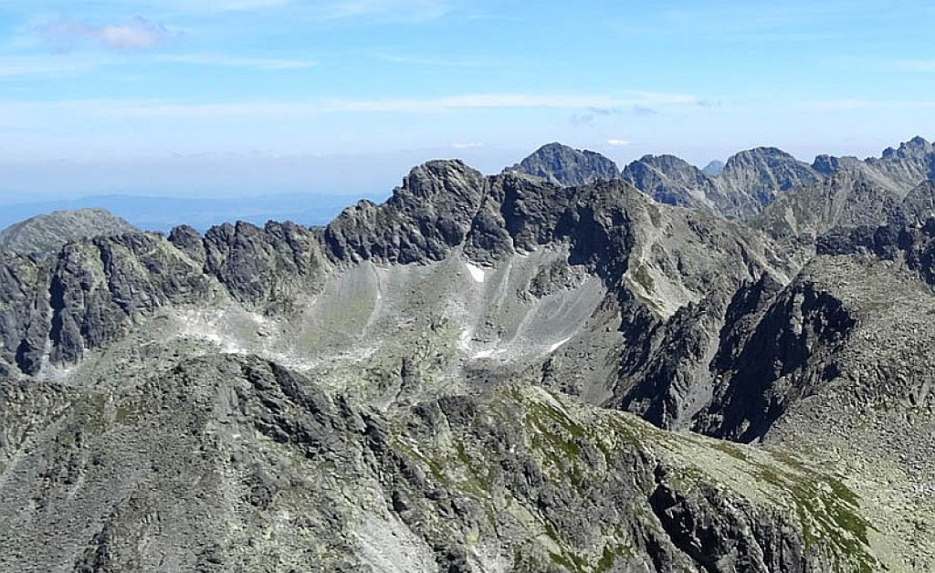 Niecodzienny widok na Tatry Wysokie