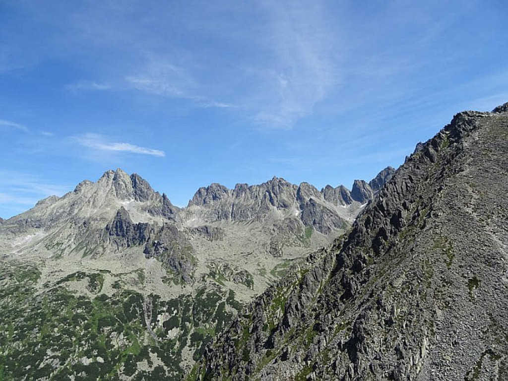 Niecodzienny widok na Tatry Wysokie