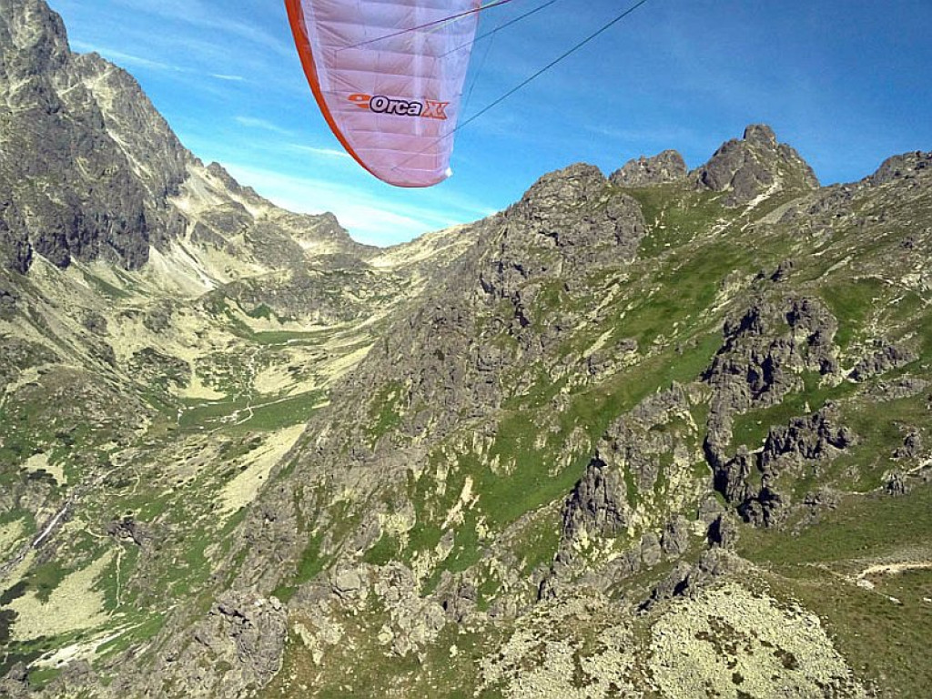 Niecodzienny widok na Tatry Wysokie