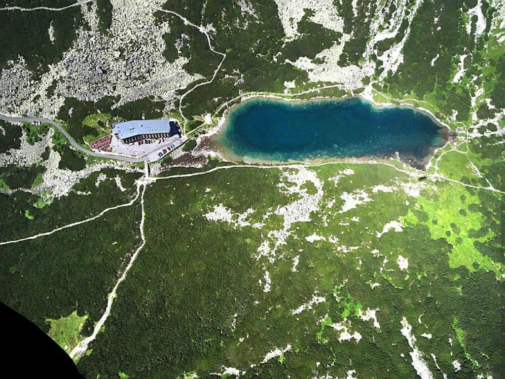 Niecodzienny widok na Tatry Wysokie