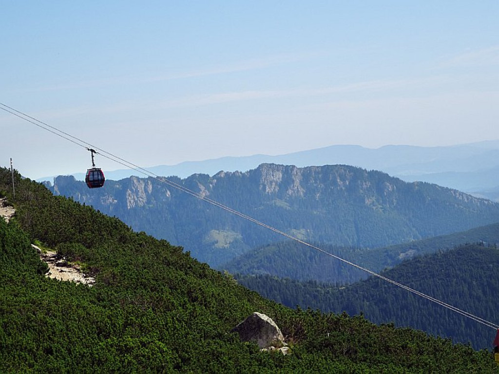 Niecodzienny widok na Tatry Wysokie