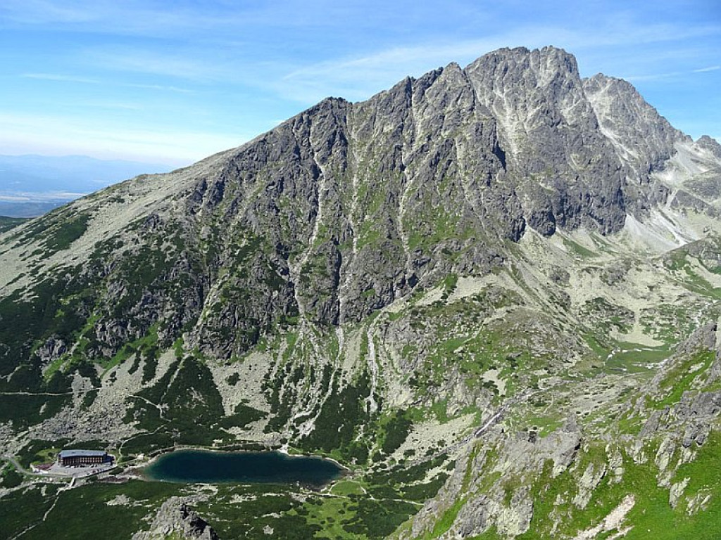 Niecodzienny widok na Tatry Wysokie