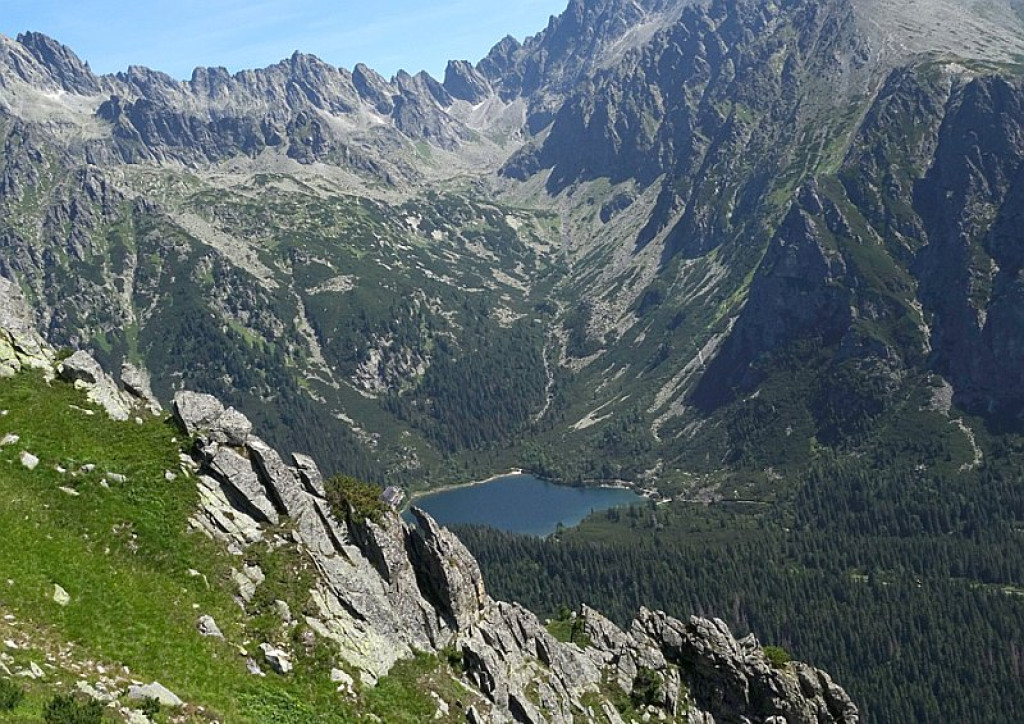 Niecodzienny widok na Tatry Wysokie