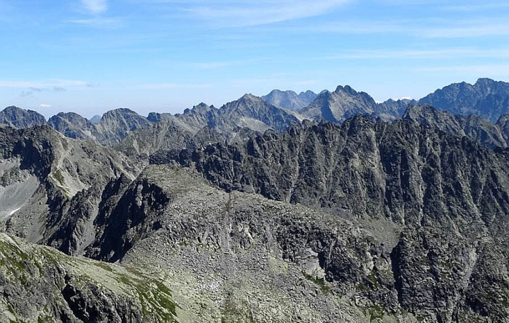 Niecodzienny widok na Tatry Wysokie