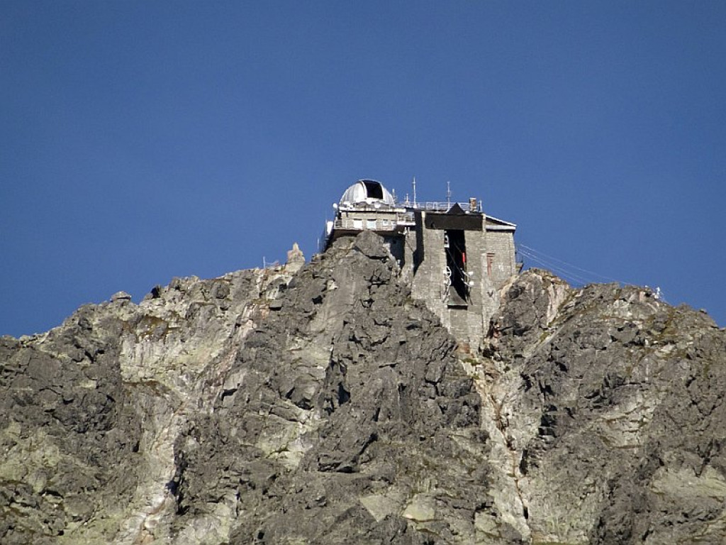 Niecodzienny widok na Tatry Wysokie