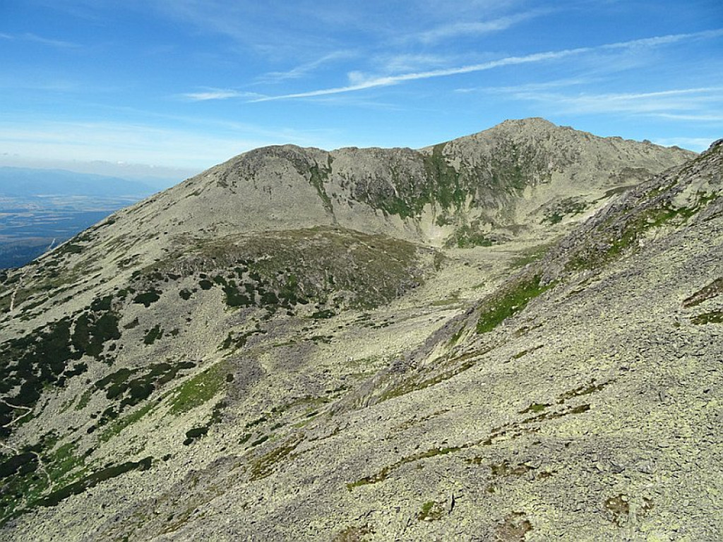 Niecodzienny widok na Tatry Wysokie