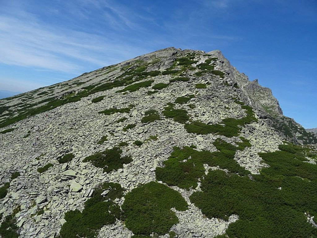 Niecodzienny widok na Tatry Wysokie