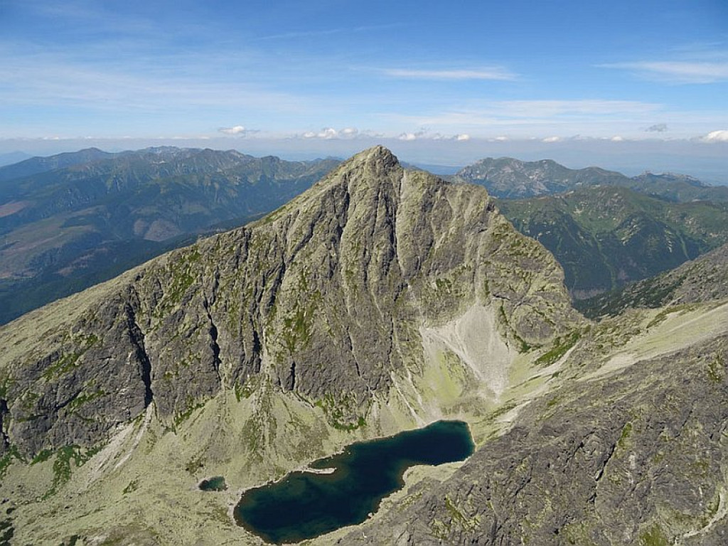 Niecodzienny widok na Tatry Wysokie