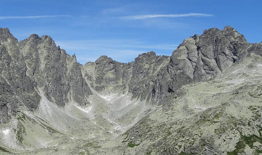 Niecodzienny widok na Tatry Wysokie