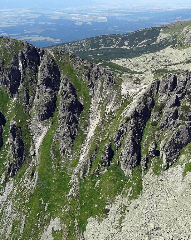 Niecodzienny widok na Tatry Wysokie