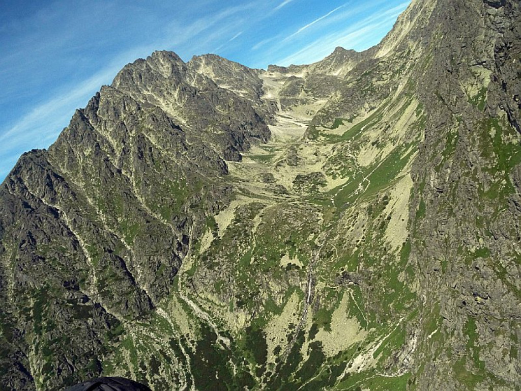 Niecodzienny widok na Tatry Wysokie