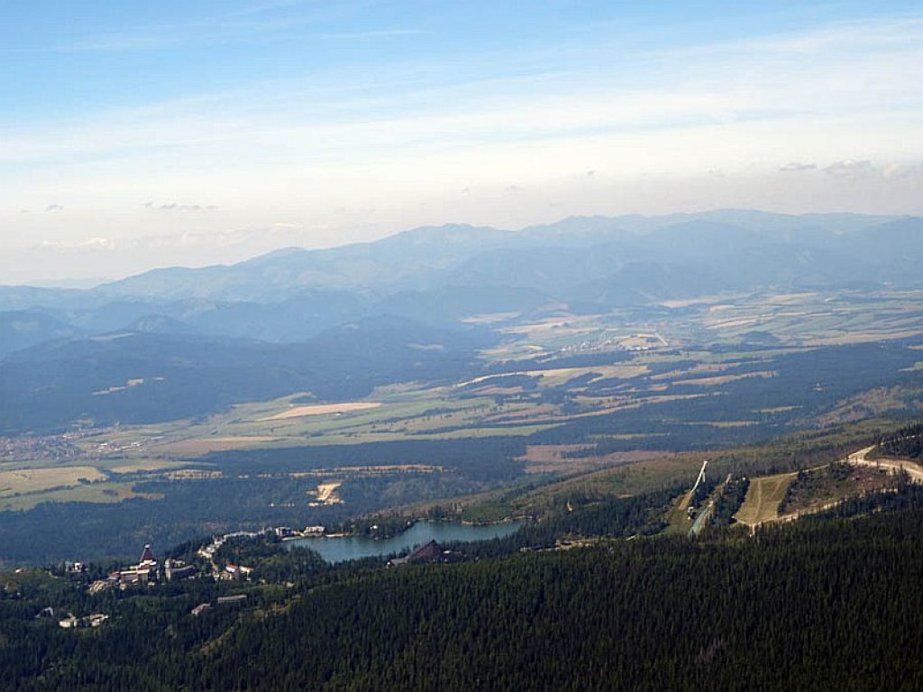 Niecodzienny widok na Tatry Wysokie