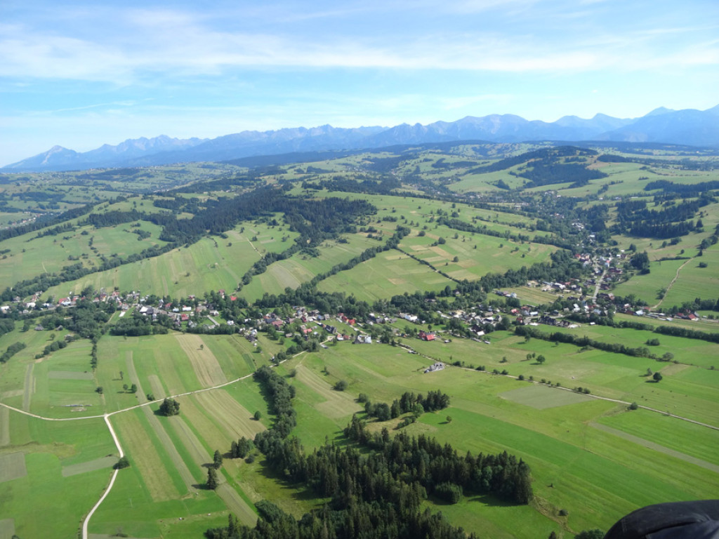 Tatry z lotu ptaka