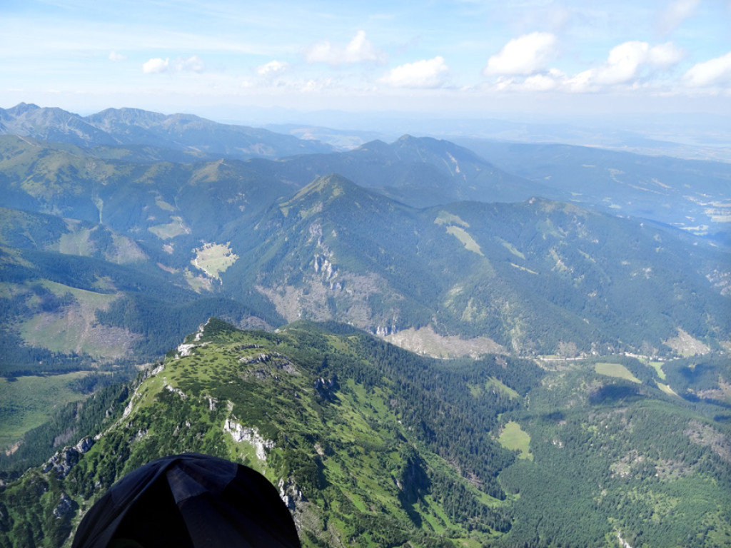 Tatry z lotu ptaka