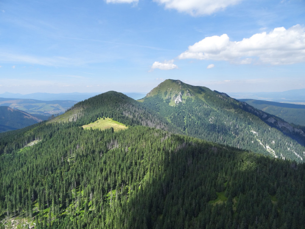 Tatry z lotu ptaka