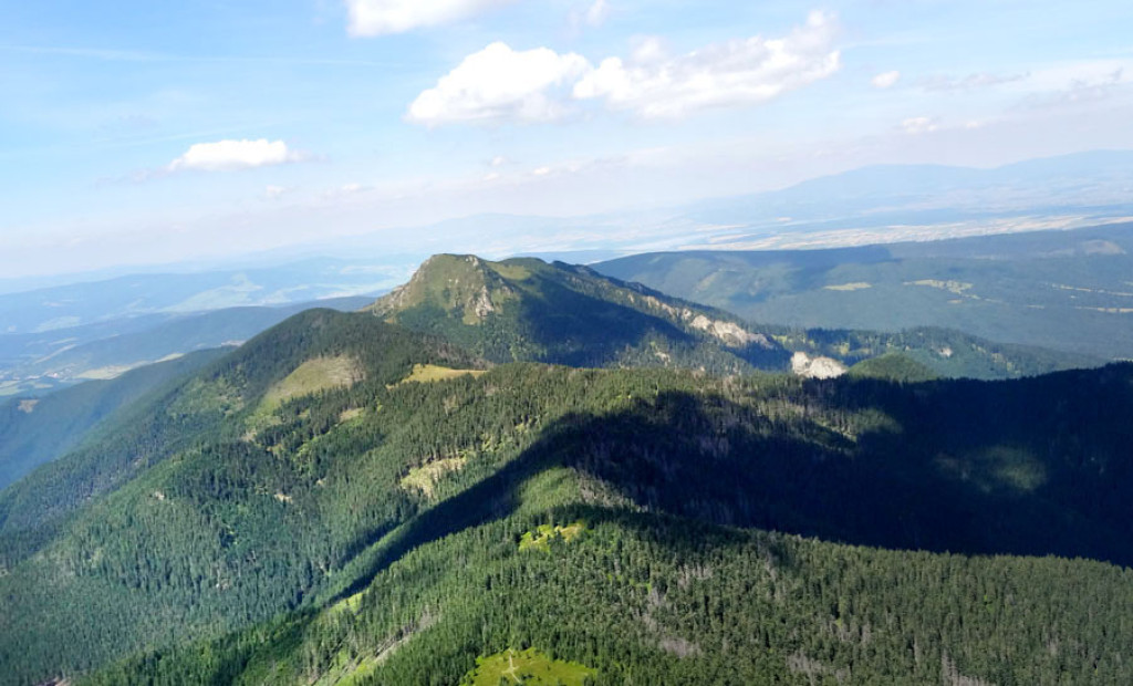 Tatry z lotu ptaka