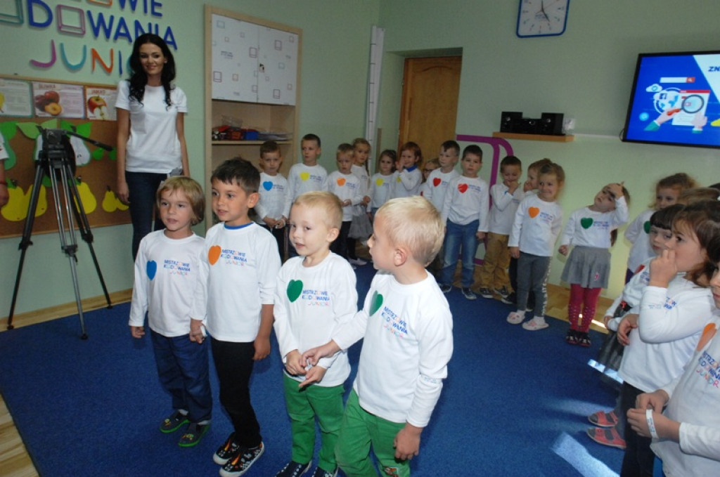 „Mistrzowie Kodowania Junior” - inauguracja pilotażowego programu w nowotarskim Przedszkolu nr 4