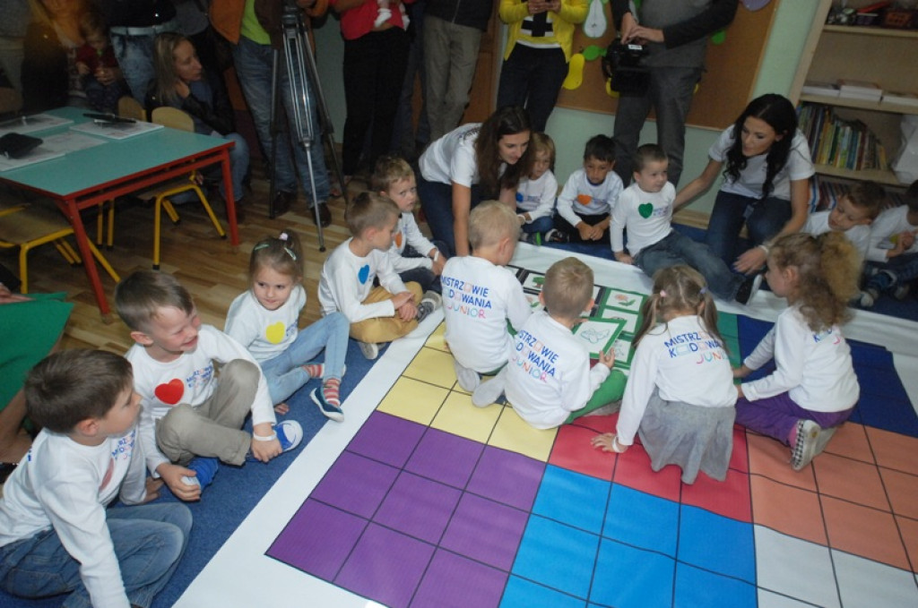 „Mistrzowie Kodowania Junior” - inauguracja pilotażowego programu w nowotarskim Przedszkolu nr 4