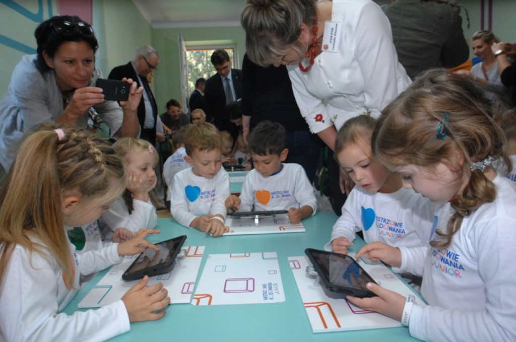 „Mistrzowie Kodowania Junior” - inauguracja pilotażowego programu w nowotarskim Przedszkolu nr 4