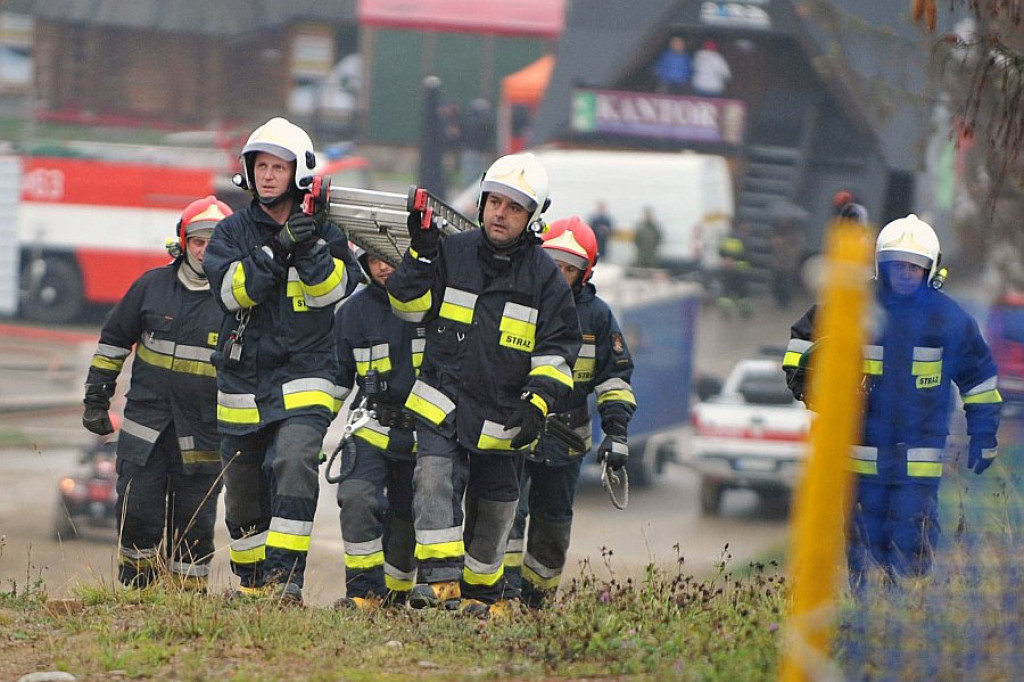 Ćwiczenia antyterrorystyczne na Kotelnicy Białczańskiej