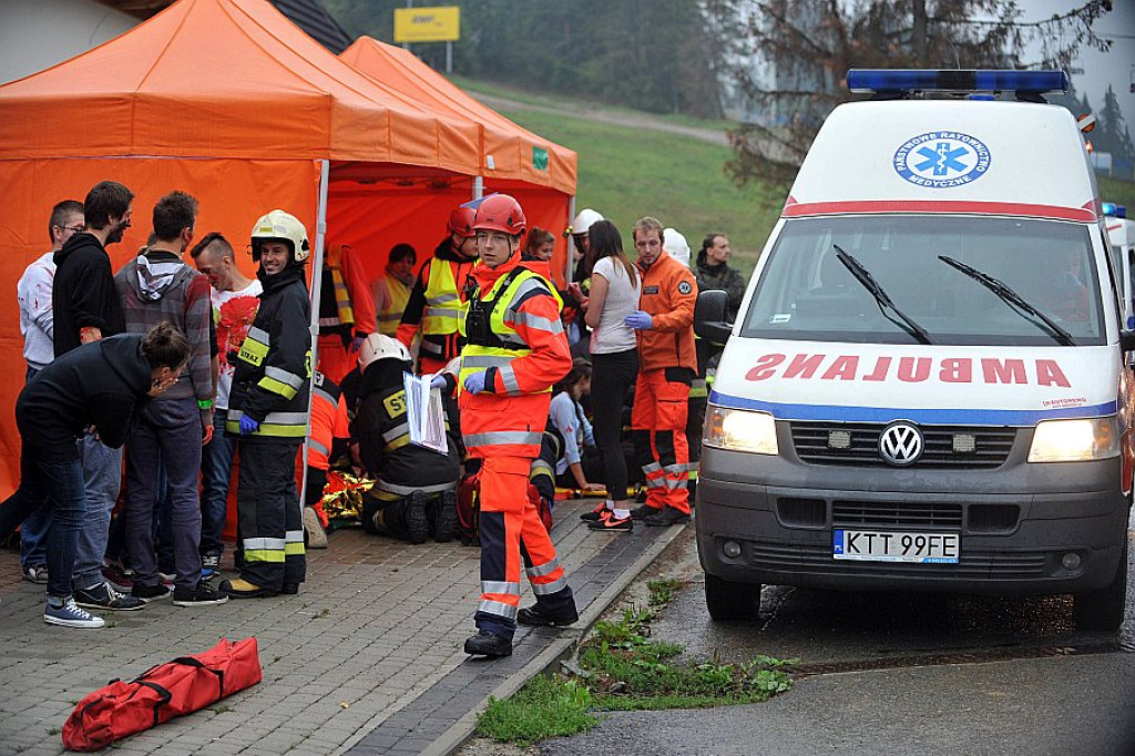 Ćwiczenia antyterrorystyczne na Kotelnicy Białczańskiej