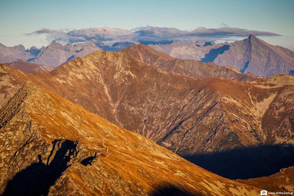 Słowackie Tatry Zachodnie w ostatnim dniu lata