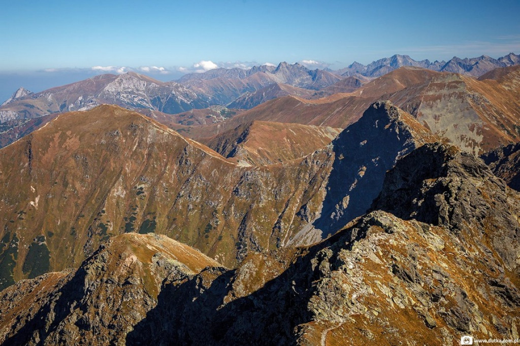 Słowackie Tatry Zachodnie w ostatnim dniu lata