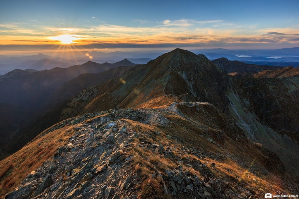 Słowackie Tatry Zachodnie w ostatnim dniu lata