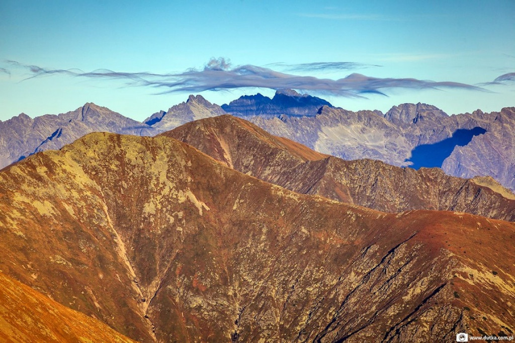 Słowackie Tatry Zachodnie w ostatnim dniu lata