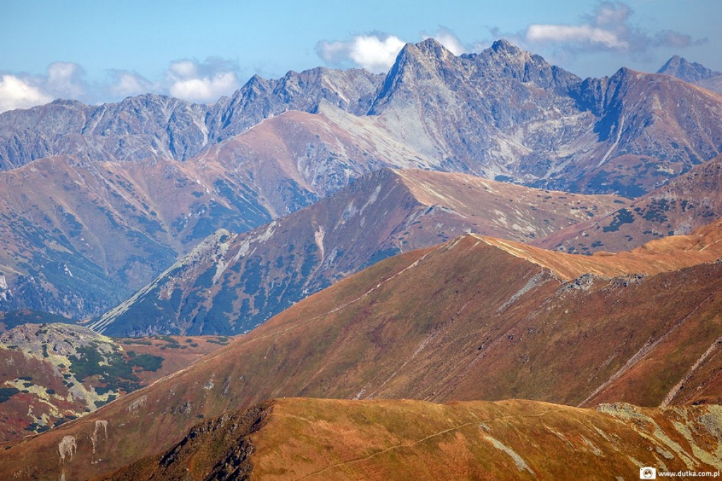 Słowackie Tatry Zachodnie w ostatnim dniu lata