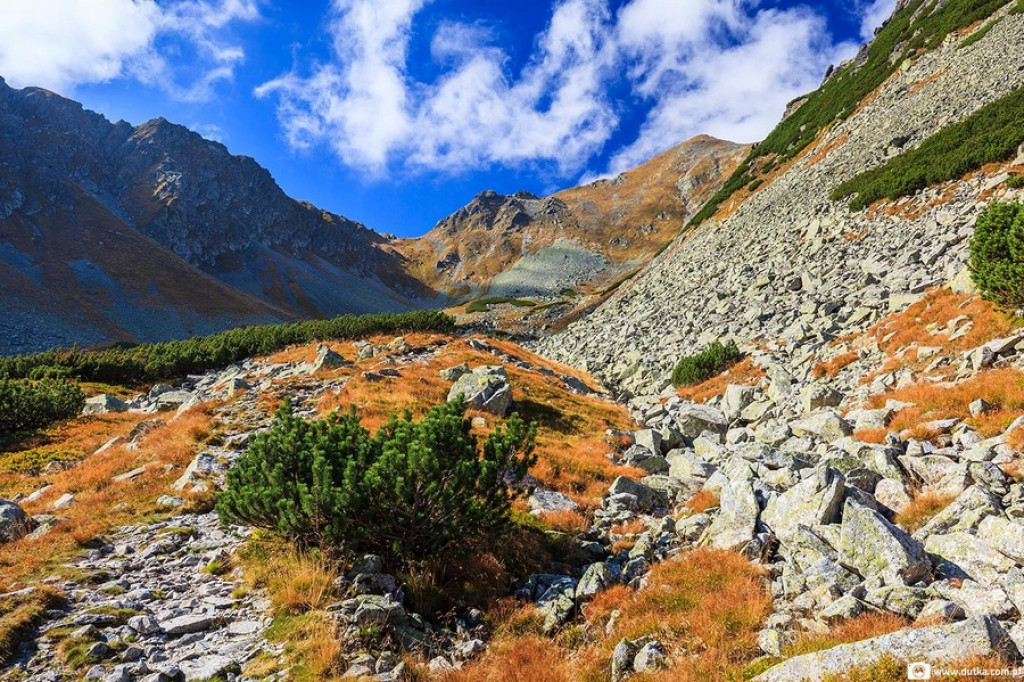 Słowackie Tatry Zachodnie w ostatnim dniu lata