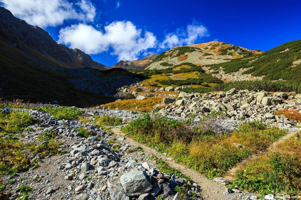 Słowackie Tatry Zachodnie w ostatnim dniu lata