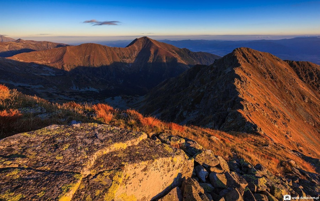 Słowackie Tatry Zachodnie w ostatnim dniu lata
