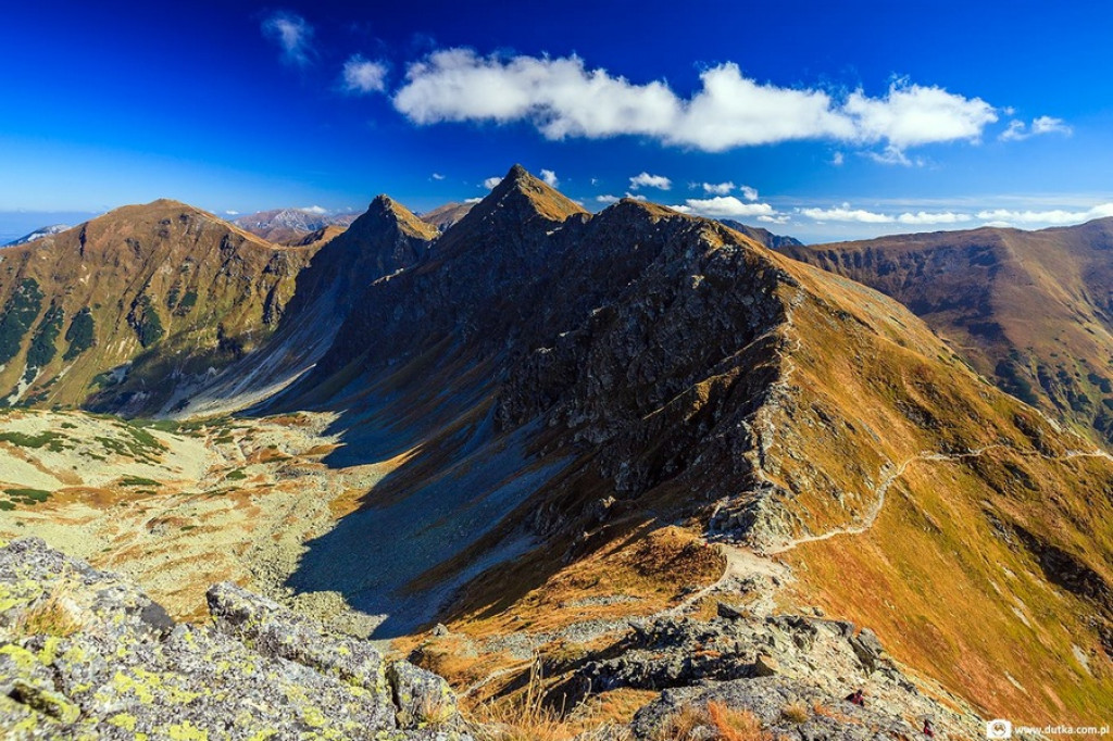 Słowackie Tatry Zachodnie w ostatnim dniu lata