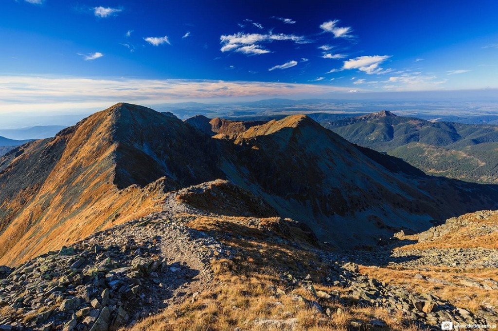 Słowackie Tatry Zachodnie w ostatnim dniu lata